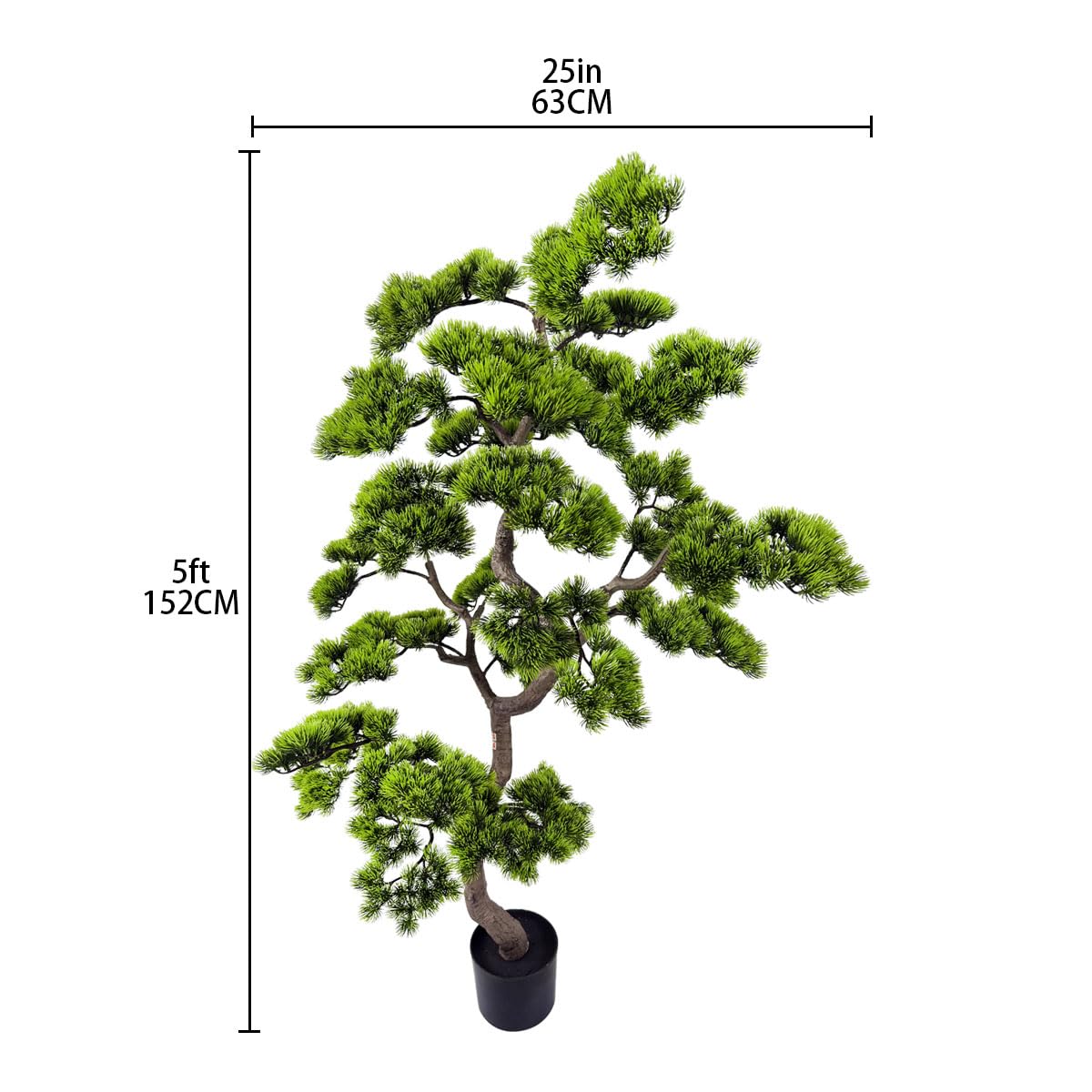 Amazon.com: Alonfale 5ft Artificial Bonsai Tree - Large Faux